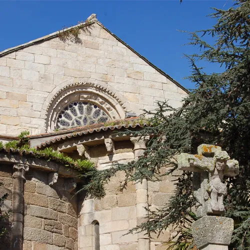 Abside della Chiesa di Santiago nella visita privata della Ciudad Vieja di A Coruña